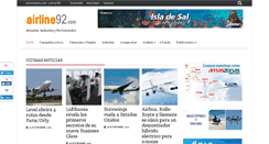 Desktop Screenshot of airline92.com