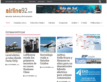 Tablet Screenshot of airline92.com